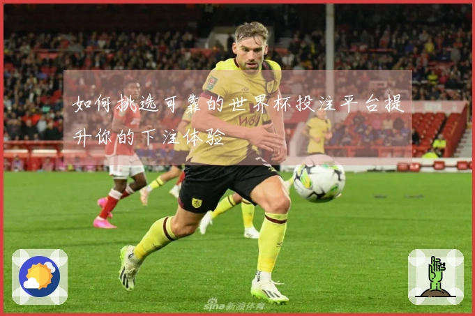 如何挑选可靠的世界杯投注平台提升你的下注体验